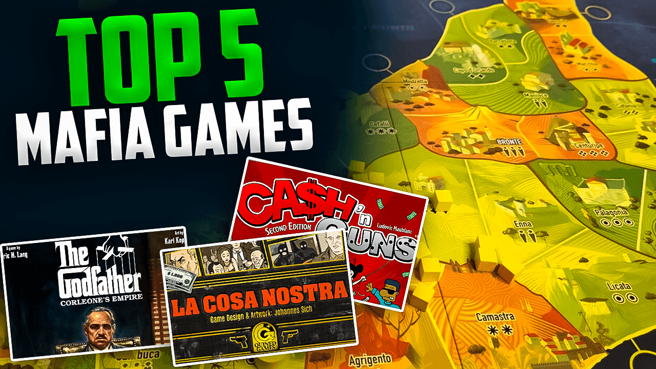 Top 5 Mafia-Themed Tabletop Games YOU NEED TO PLAY!