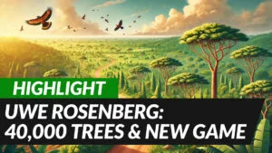 How Uwe Rosenberg Plants 40,000 TREES With Games!