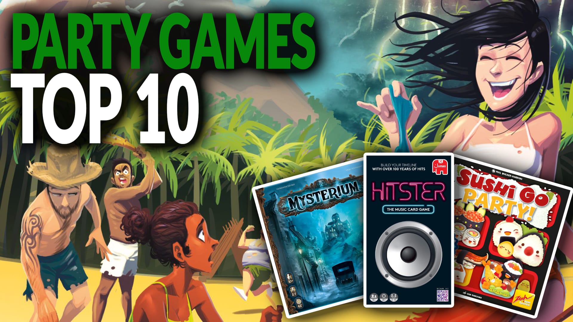 FUN GUARANTEED: Top 10 Party Games!