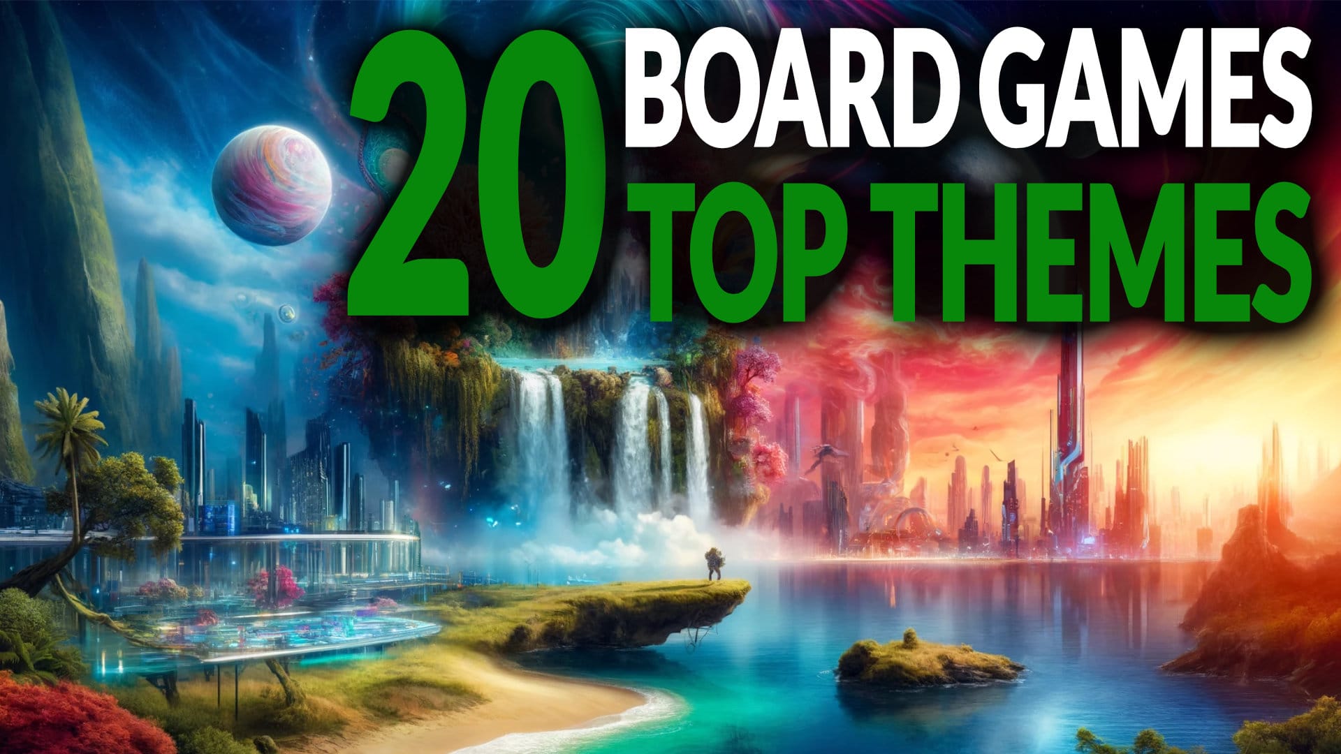 MOST POPULAR Board Game THEMES!