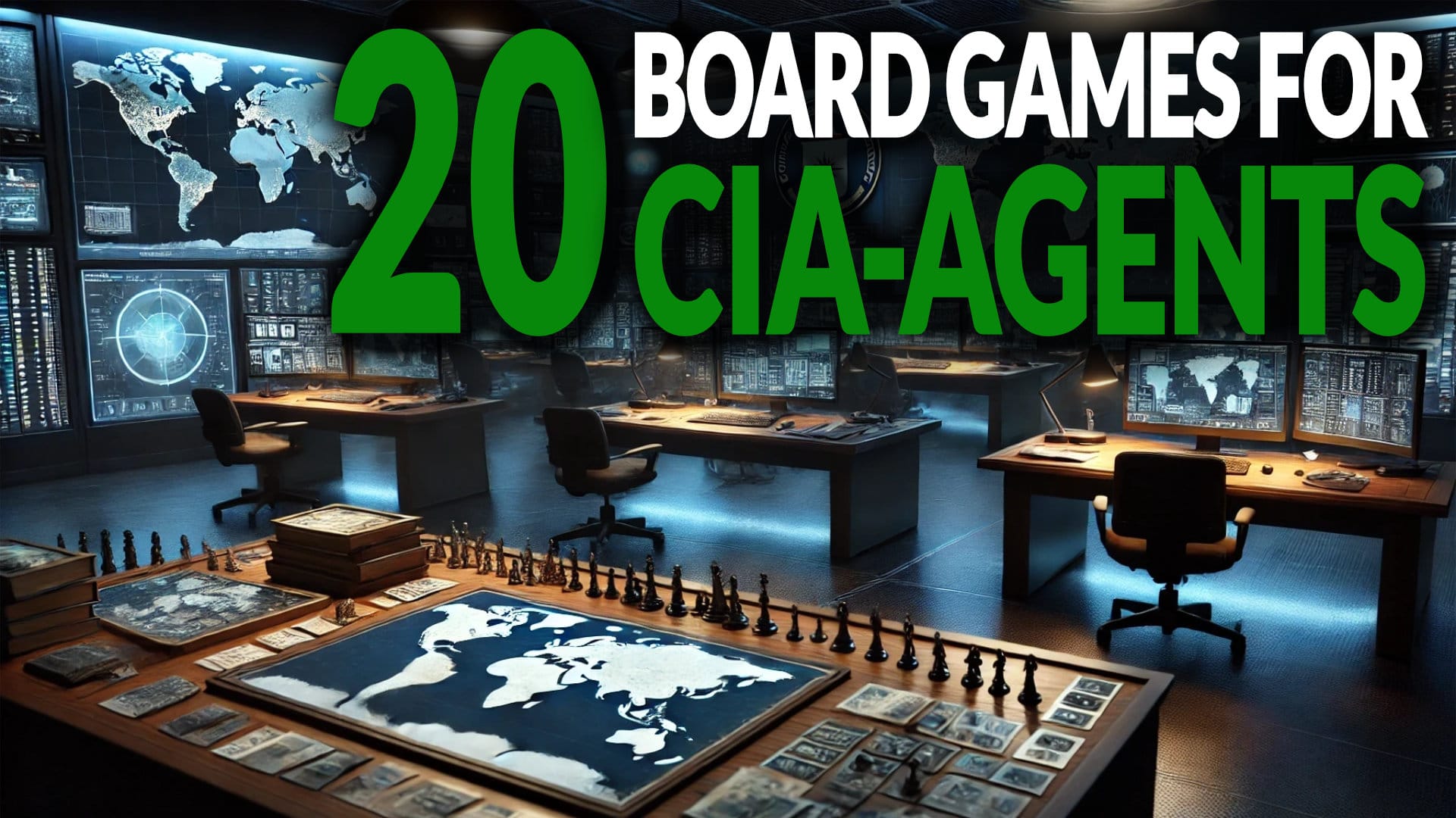 Espionage & Board Games: How CIA AGENTS Are Trained!
