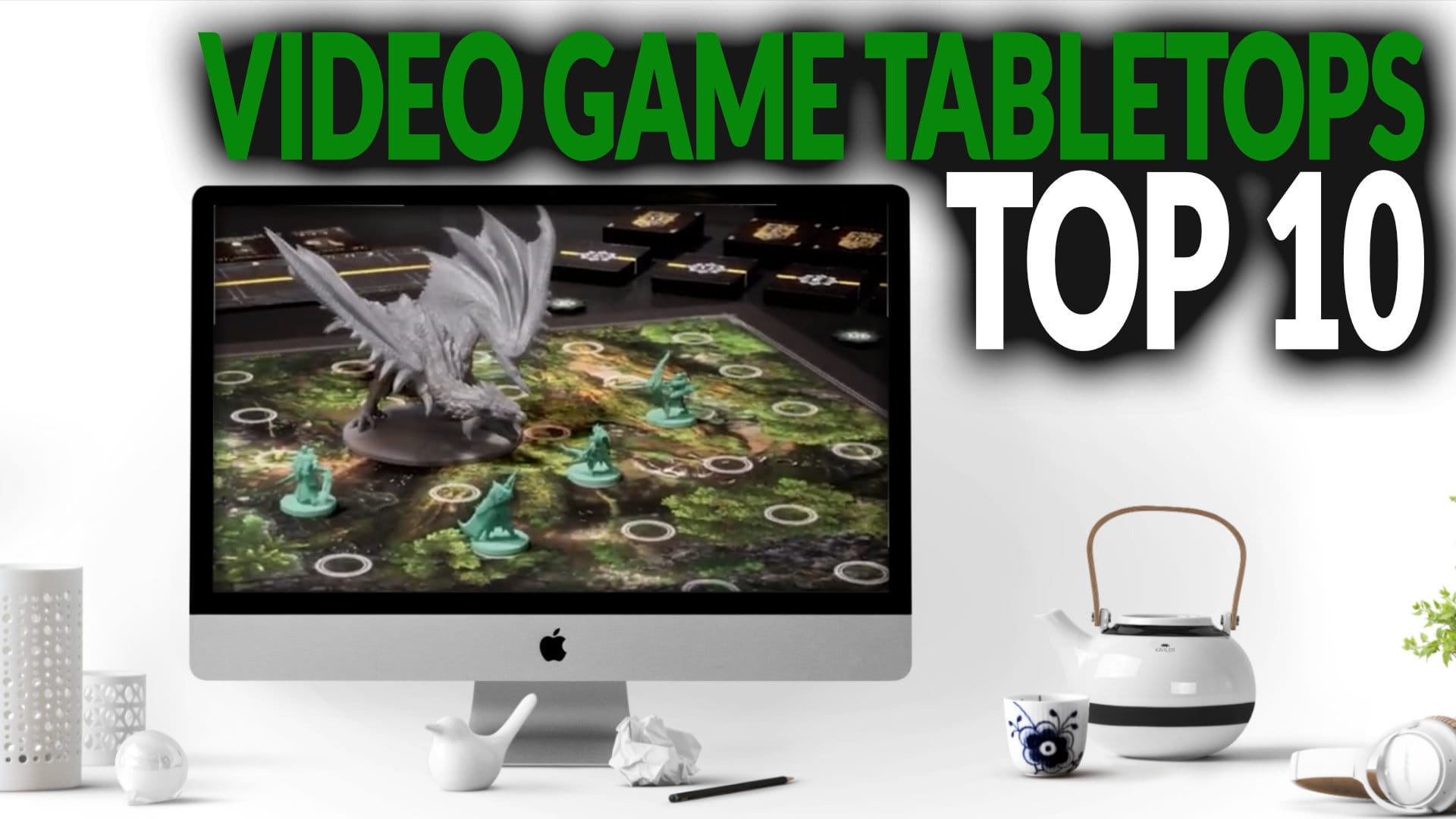 10 AWESOME Tabletops based on VIDEO GAMES!