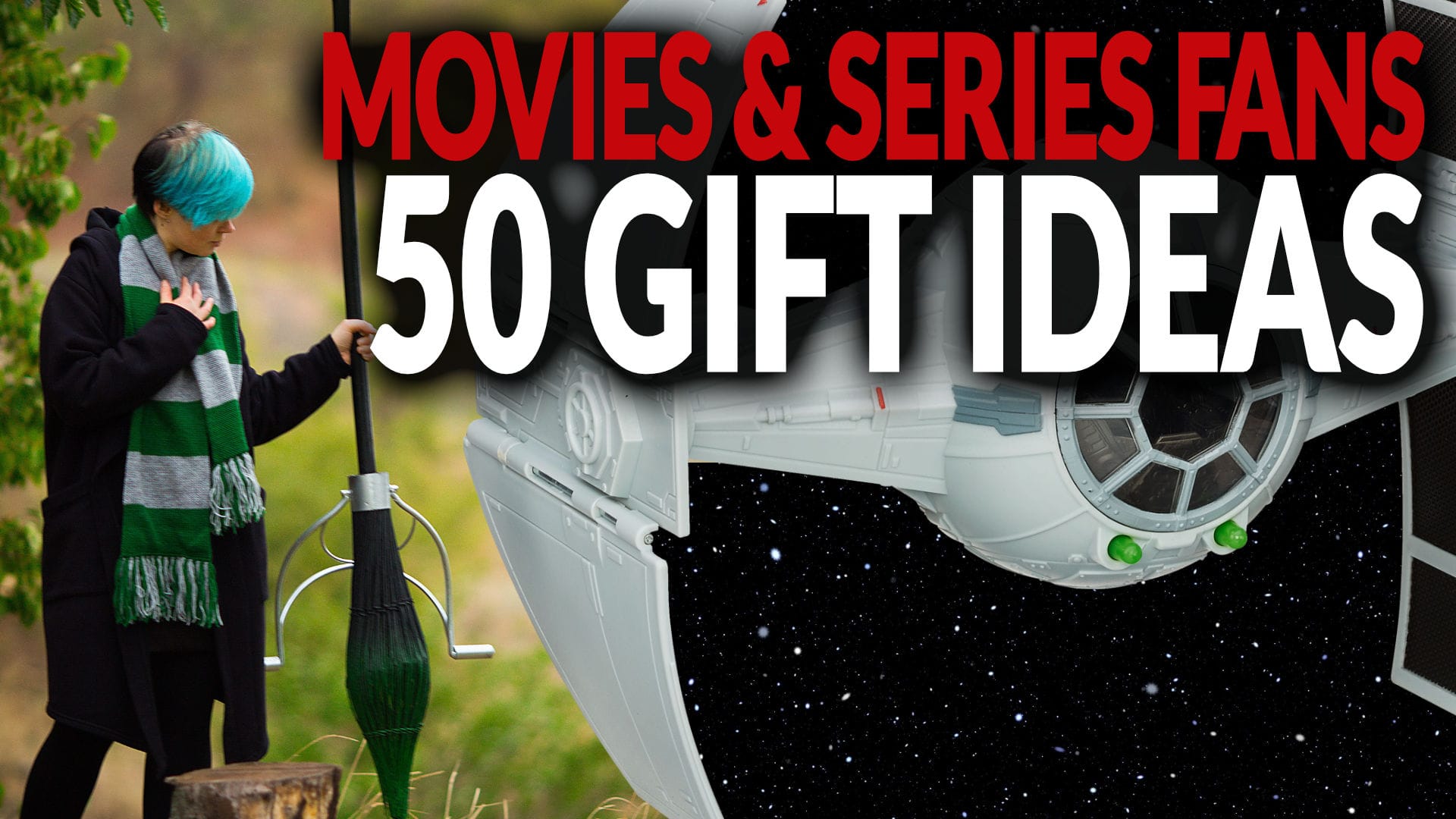 50 CHRISTMAS GIFT IDEAS for Movies & Series Fans!