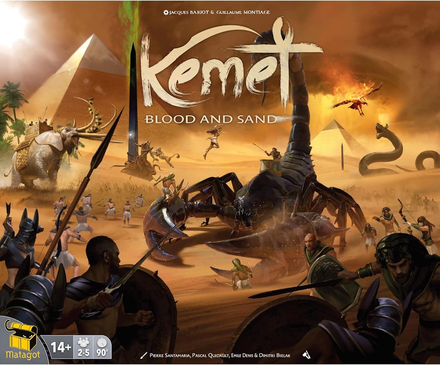 Tabletop: Kemet: Blood and Sand (2021) Tabletop: Kemet: Blood and Sand (2021)