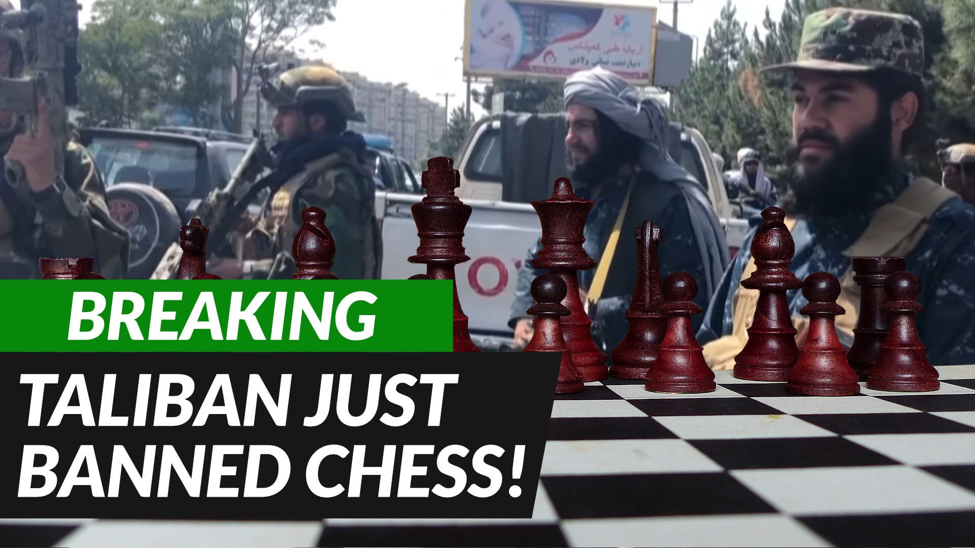 BREAKING: Taliban BANNED Chess!