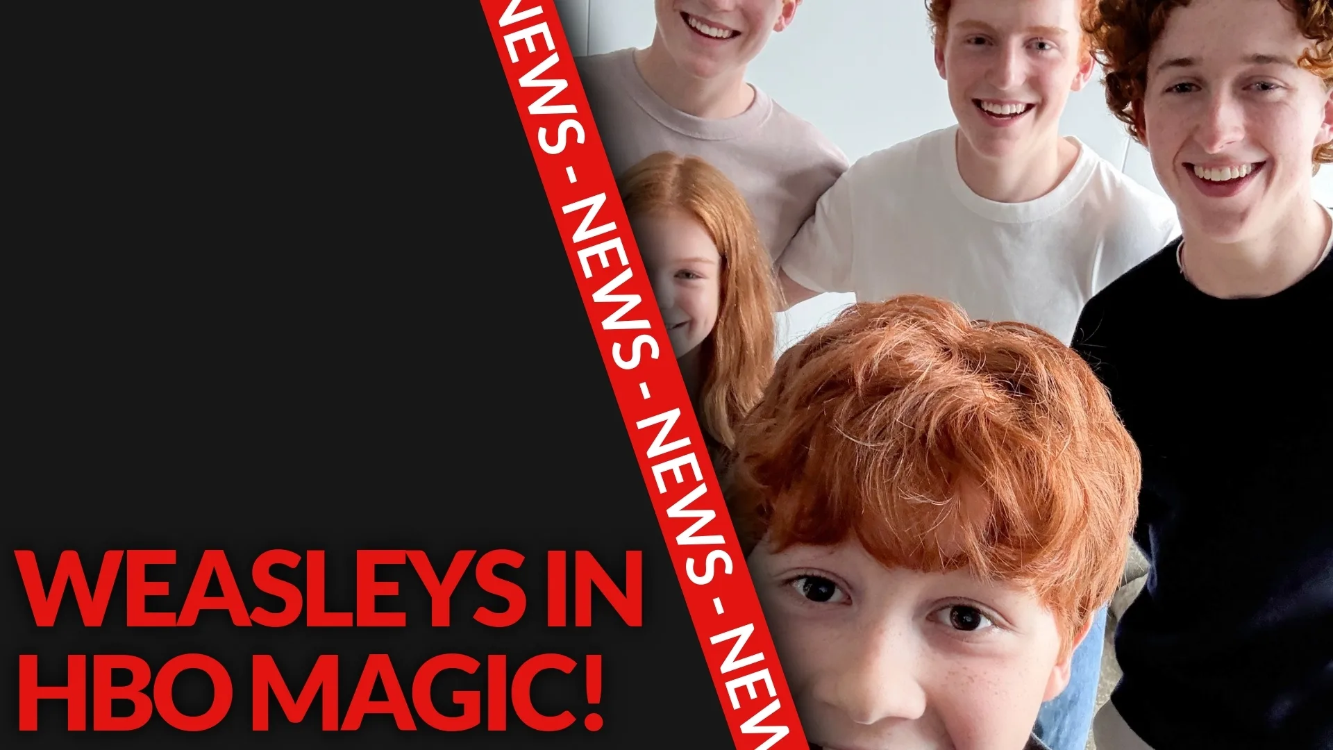 Weasleys Unite: New HBO Cast Revealed